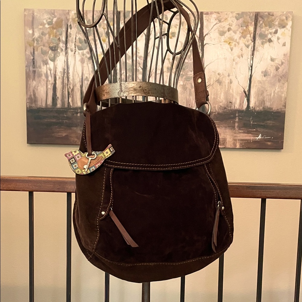 Fossil Dark Brown Hobo Bag